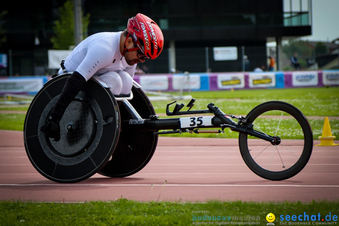 WELTKLASSE AM SEE Rollstuhl-Leichtathletik: Arbon am Bodensee, 20.05.2023