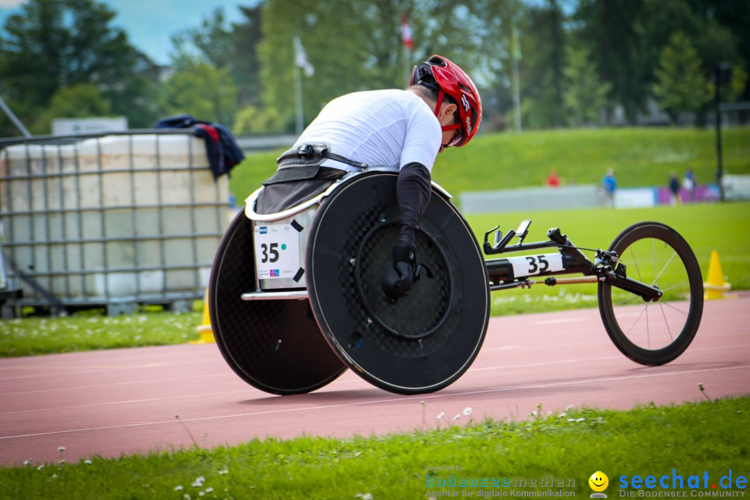 WELTKLASSE AM SEE Rollstuhl-Leichtathletik: Arbon am Bodensee, 20.05.2023