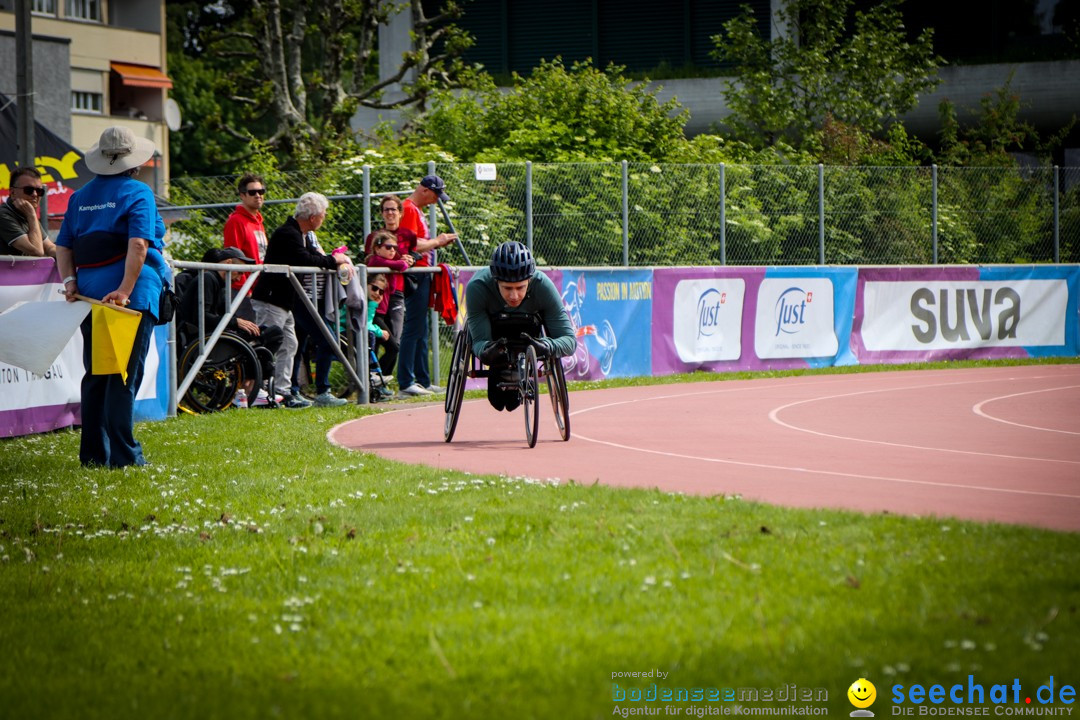 WELTKLASSE AM SEE Rollstuhl-Leichtathletik: Arbon am Bodensee, 20.05.2023