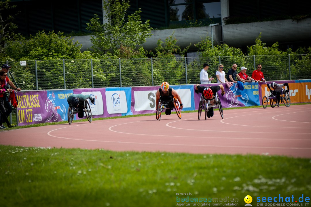 WELTKLASSE AM SEE Rollstuhl-Leichtathletik: Arbon am Bodensee, 20.05.2023