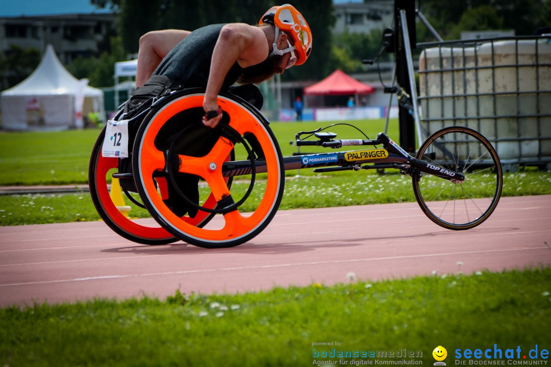 WELTKLASSE AM SEE Rollstuhl-Leichtathletik: Arbon am Bodensee, 20.05.2023