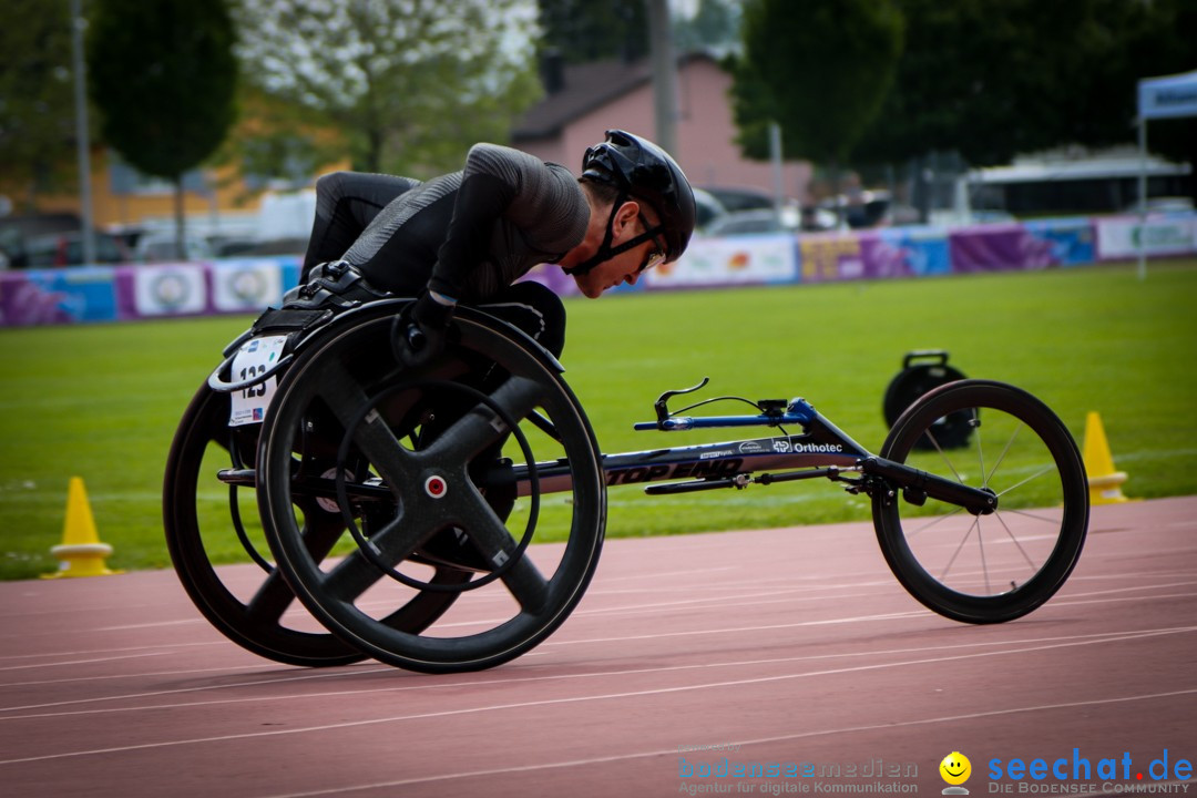 WELTKLASSE AM SEE Rollstuhl-Leichtathletik: Arbon am Bodensee, 20.05.2023