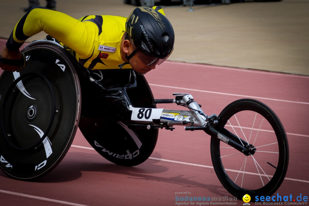 WELTKLASSE AM SEE Rollstuhl-Leichtathletik: Arbon am Bodensee, 20.05.2023