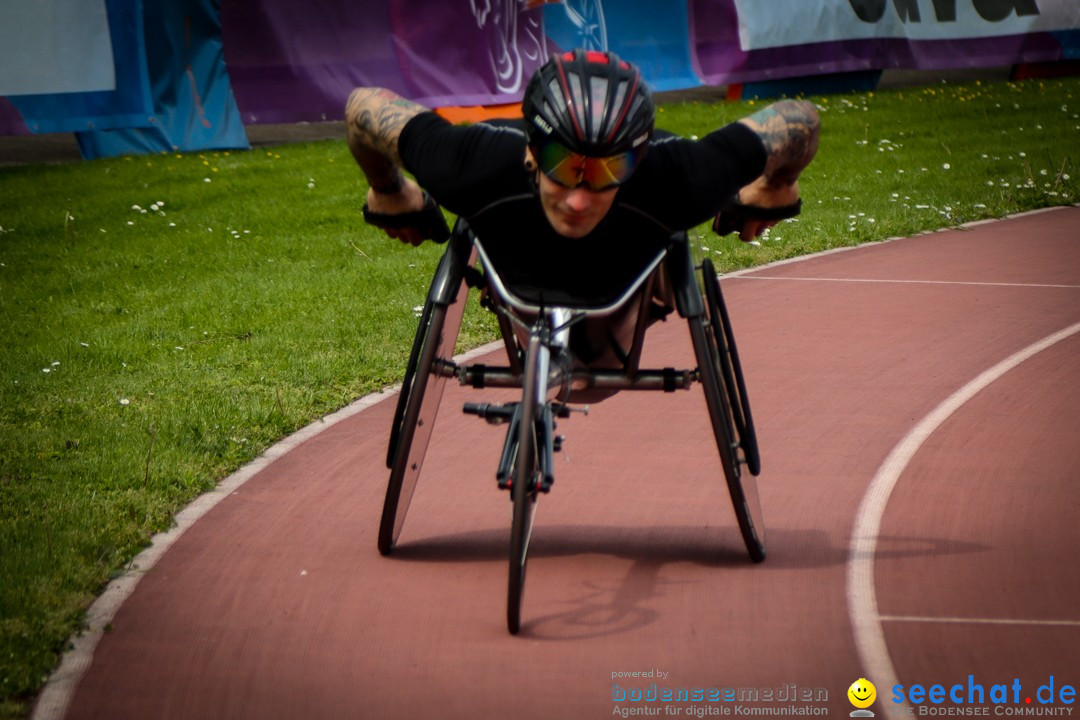 WELTKLASSE AM SEE Rollstuhl-Leichtathletik: Arbon am Bodensee, 20.05.2023