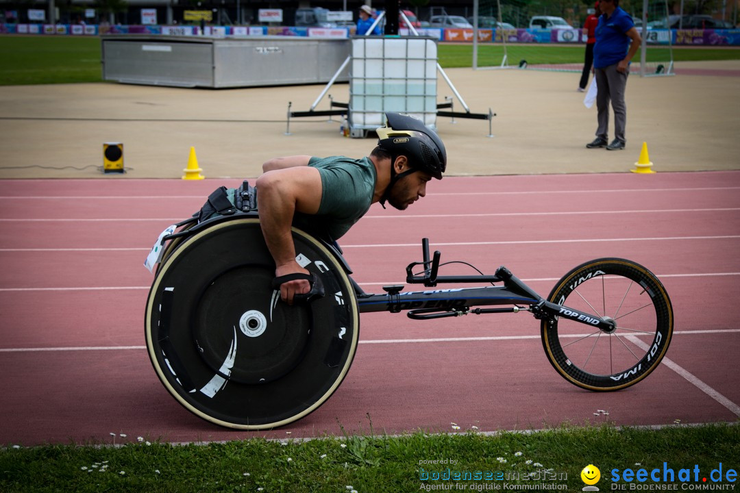 WELTKLASSE AM SEE Rollstuhl-Leichtathletik: Arbon am Bodensee, 20.05.2023