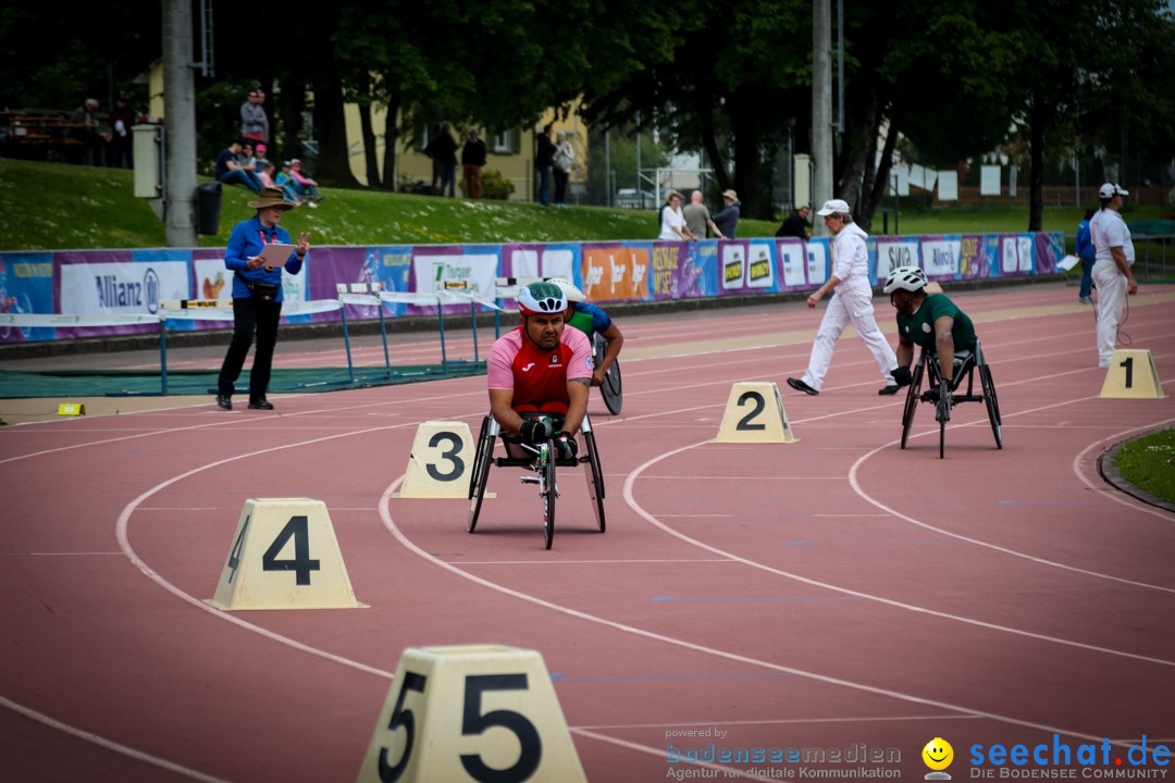 WELTKLASSE AM SEE Rollstuhl-Leichtathletik: Arbon am Bodensee, 20.05.2023