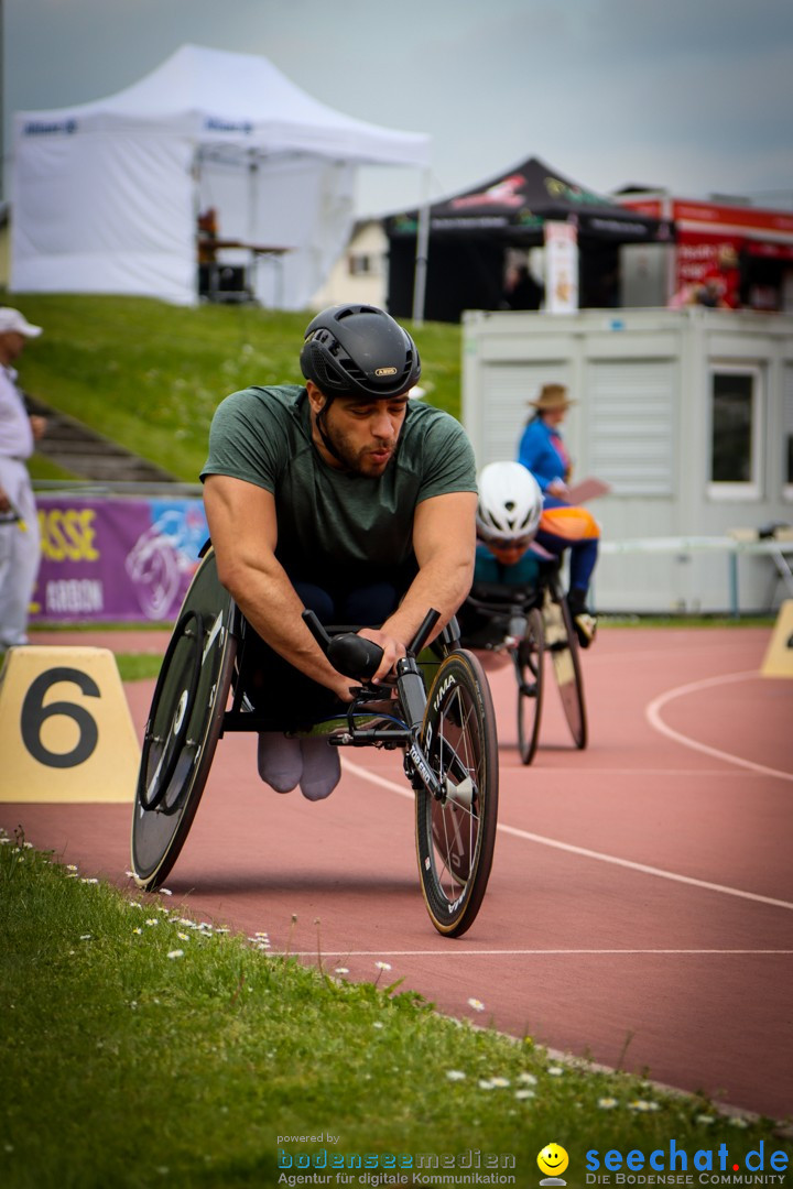 WELTKLASSE AM SEE Rollstuhl-Leichtathletik: Arbon am Bodensee, 20.05.2023