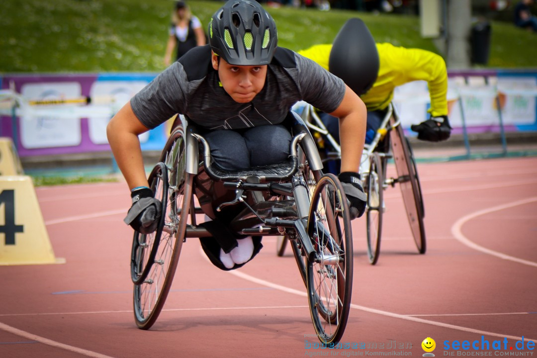 WELTKLASSE AM SEE Rollstuhl-Leichtathletik: Arbon am Bodensee, 20.05.2023