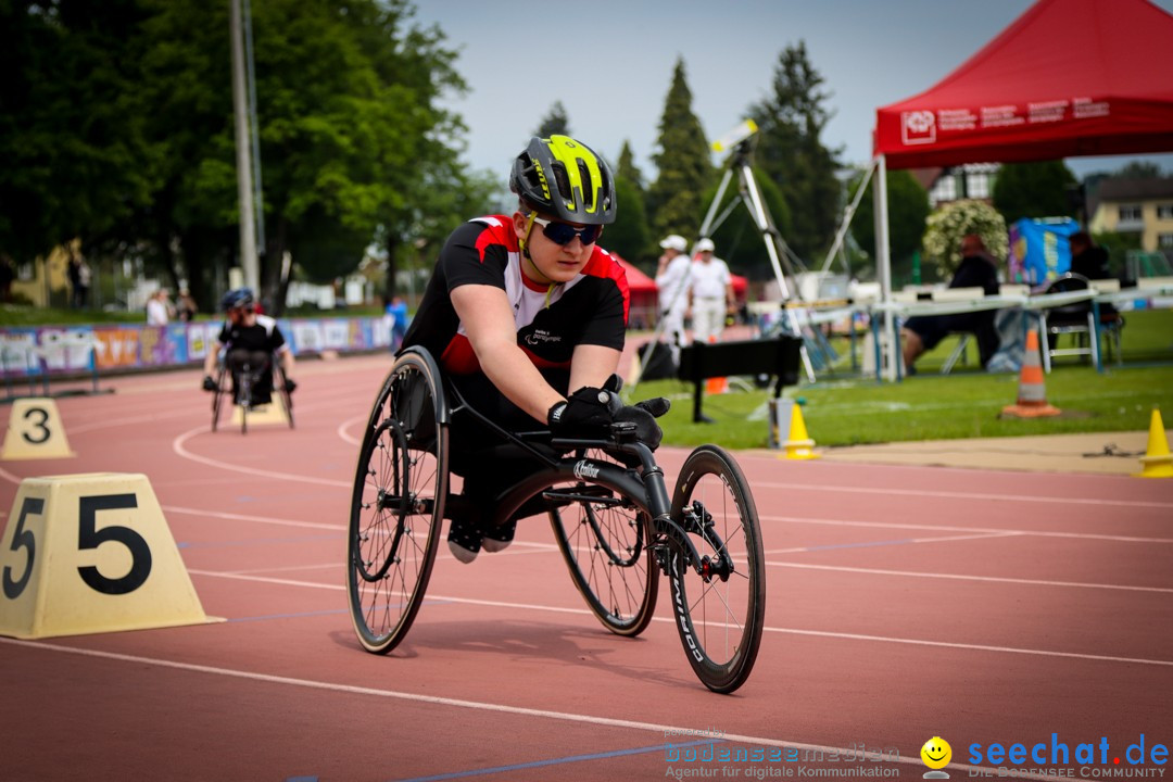 WELTKLASSE AM SEE Rollstuhl-Leichtathletik: Arbon am Bodensee, 20.05.2023