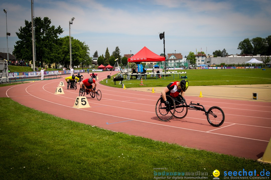 WELTKLASSE AM SEE Rollstuhl-Leichtathletik: Arbon am Bodensee, 20.05.2023