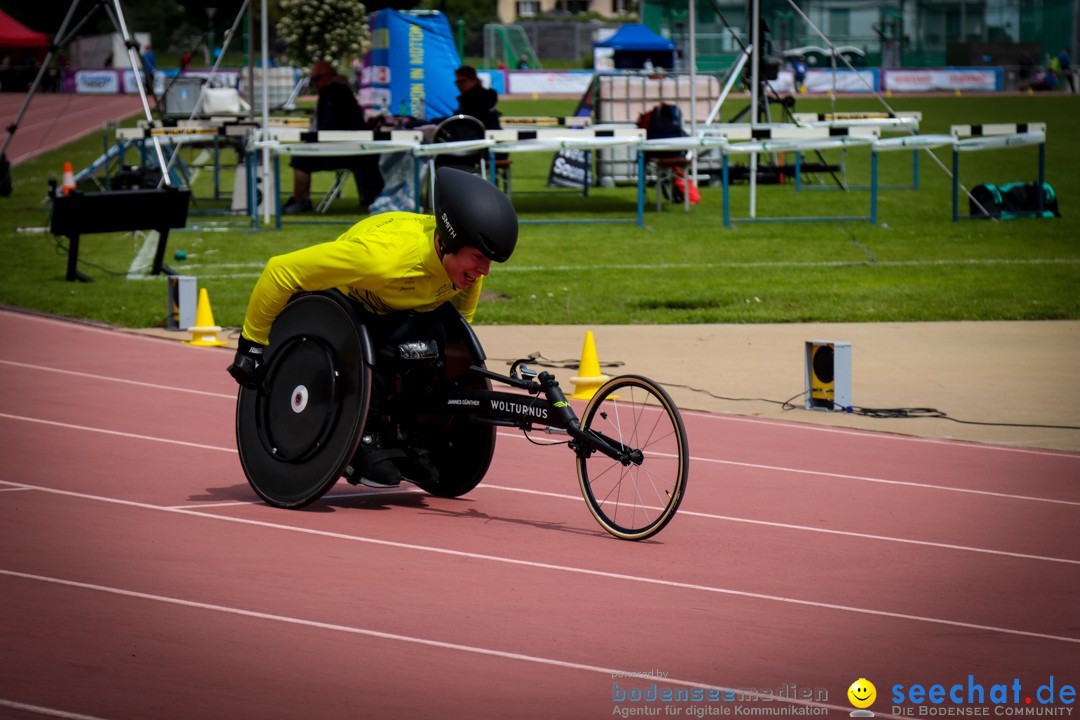 WELTKLASSE AM SEE Rollstuhl-Leichtathletik: Arbon am Bodensee, 20.05.2023