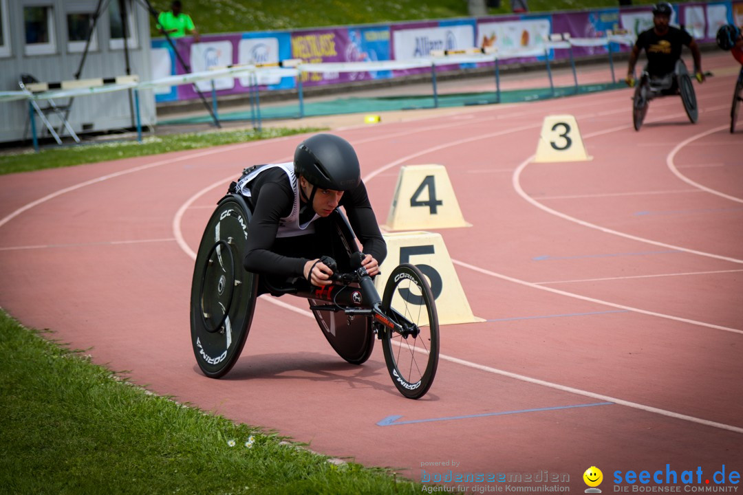 WELTKLASSE AM SEE Rollstuhl-Leichtathletik: Arbon am Bodensee, 20.05.2023