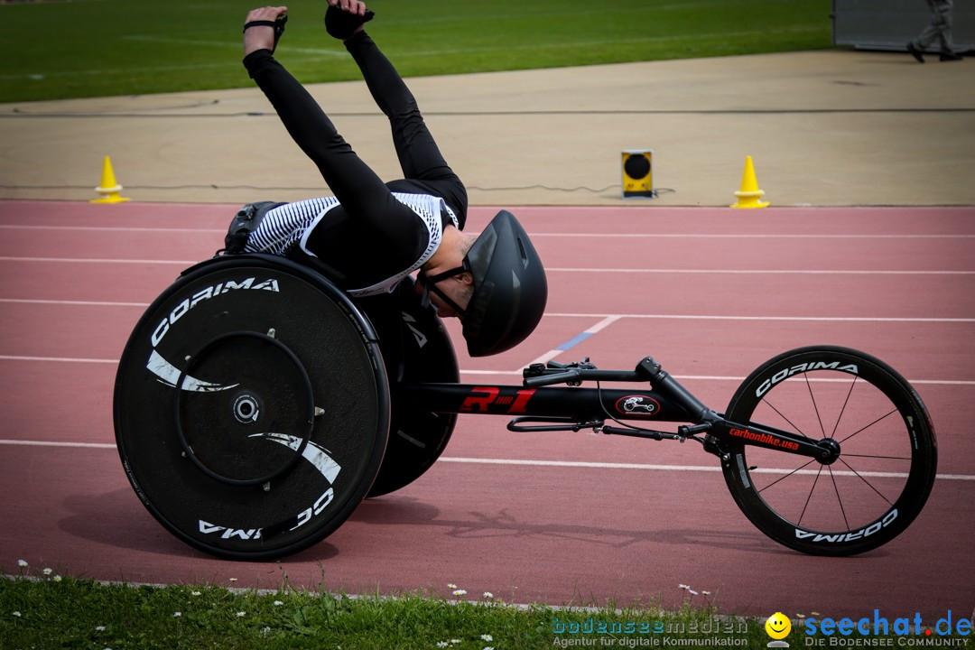 WELTKLASSE AM SEE Rollstuhl-Leichtathletik: Arbon am Bodensee, 20.05.2023