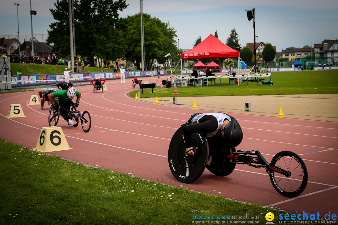 WELTKLASSE AM SEE Rollstuhl-Leichtathletik: Arbon am Bodensee, 20.05.2023