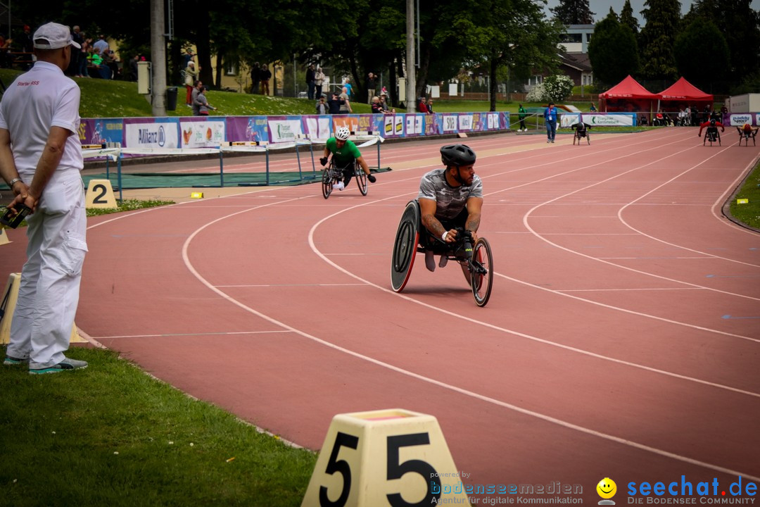 WELTKLASSE AM SEE Rollstuhl-Leichtathletik: Arbon am Bodensee, 20.05.2023