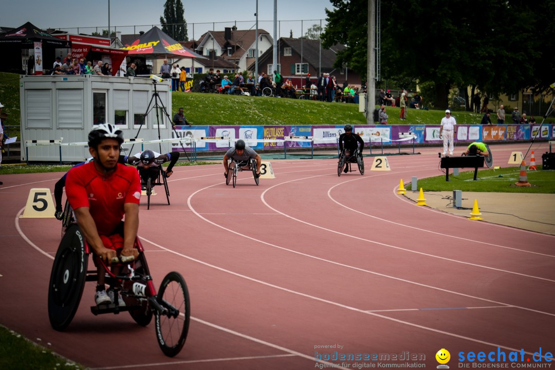 WELTKLASSE AM SEE Rollstuhl-Leichtathletik: Arbon am Bodensee, 20.05.2023