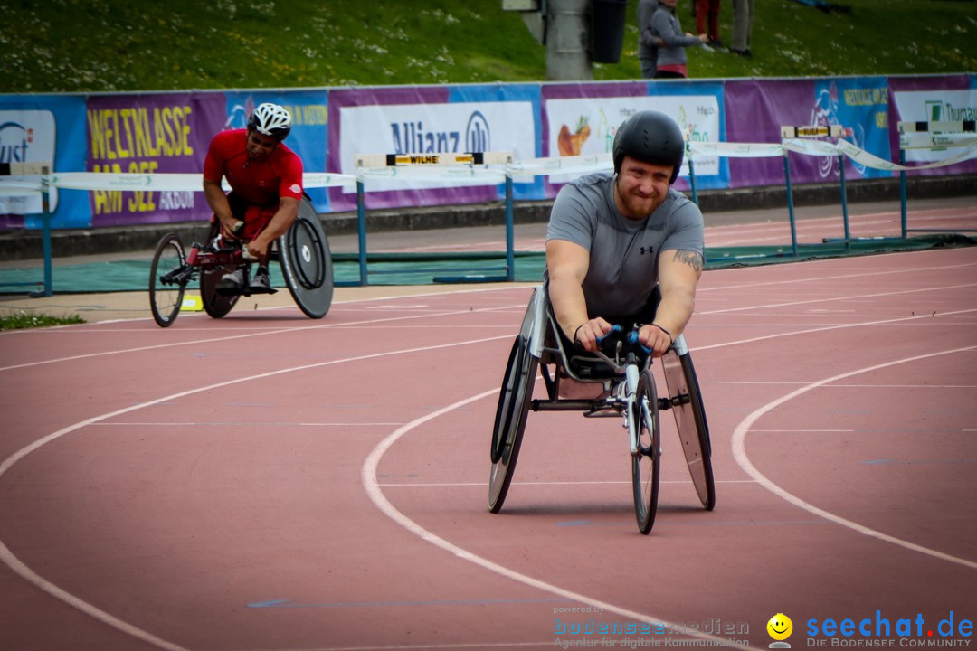 WELTKLASSE AM SEE Rollstuhl-Leichtathletik: Arbon am Bodensee, 20.05.2023