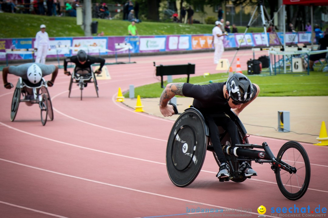 WELTKLASSE AM SEE Rollstuhl-Leichtathletik: Arbon am Bodensee, 20.05.2023