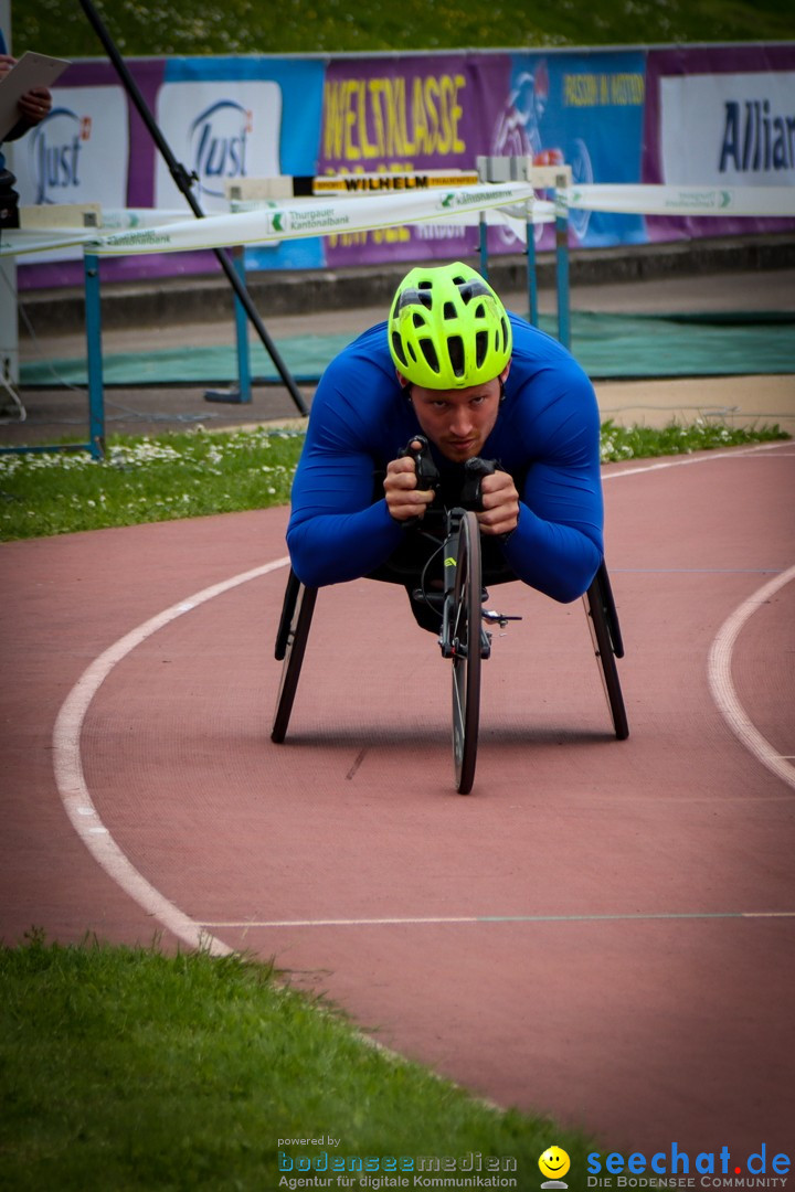 WELTKLASSE AM SEE Rollstuhl-Leichtathletik: Arbon am Bodensee, 20.05.2023