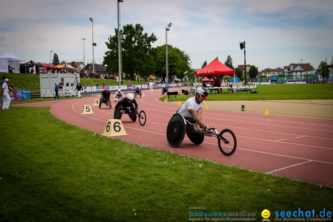 WELTKLASSE AM SEE Rollstuhl-Leichtathletik: Arbon am Bodensee, 20.05.2023