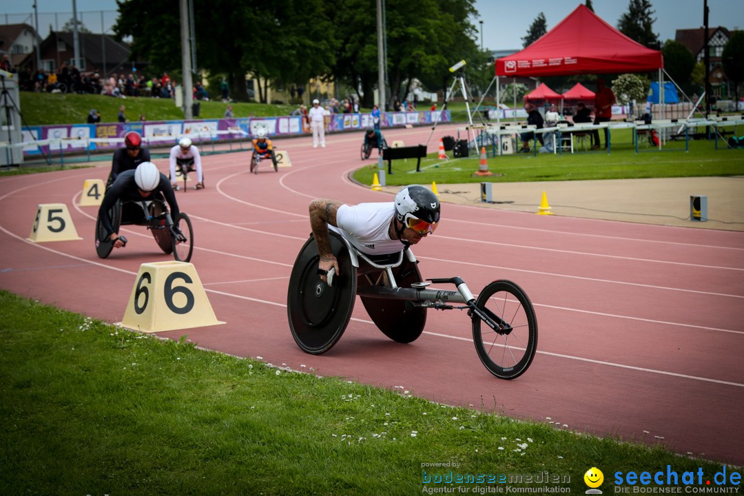 WELTKLASSE AM SEE Rollstuhl-Leichtathletik: Arbon am Bodensee, 20.05.2023