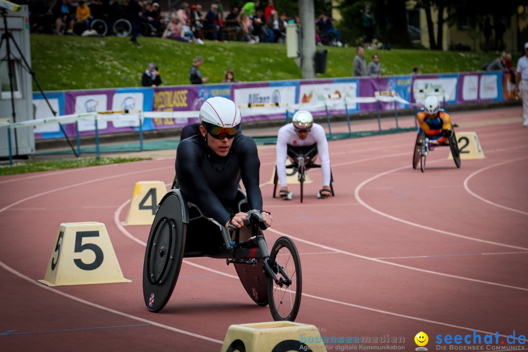 WELTKLASSE AM SEE Rollstuhl-Leichtathletik: Arbon am Bodensee, 20.05.2023