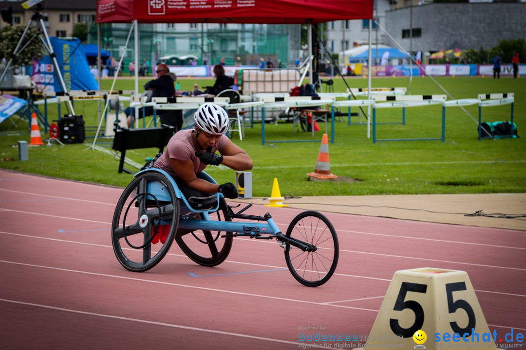 WELTKLASSE AM SEE Rollstuhl-Leichtathletik: Arbon am Bodensee, 20.05.2023