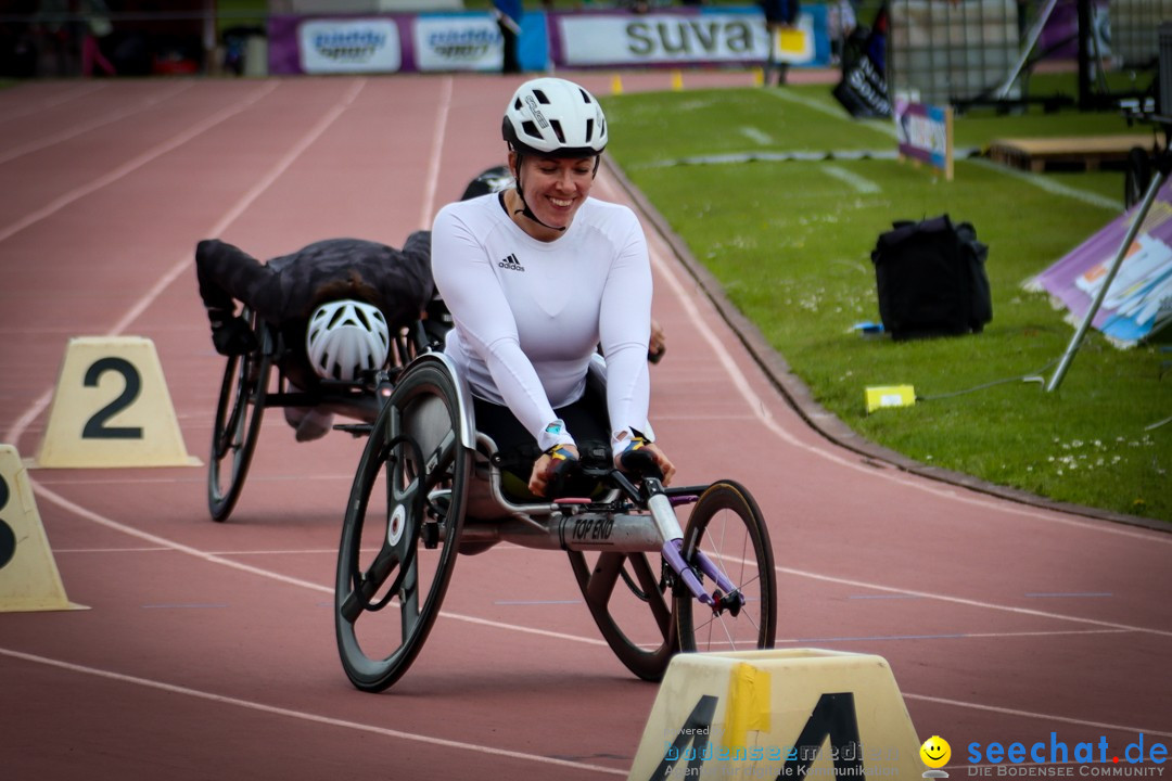 WELTKLASSE AM SEE Rollstuhl-Leichtathletik: Arbon am Bodensee, 20.05.2023