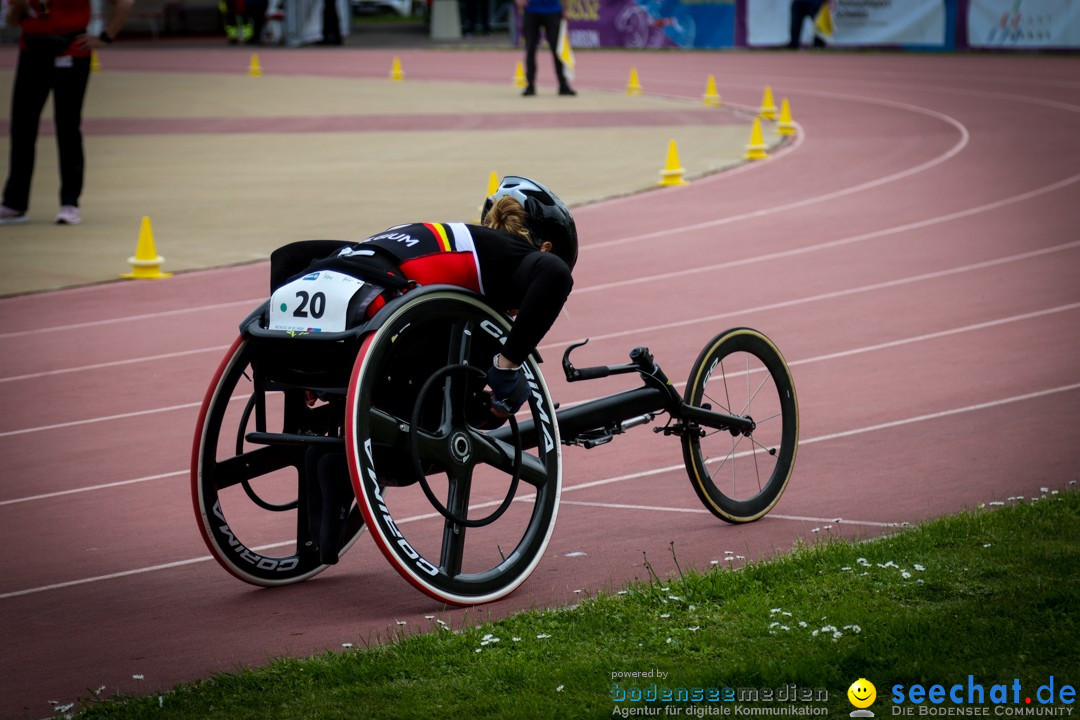 WELTKLASSE AM SEE Rollstuhl-Leichtathletik: Arbon am Bodensee, 20.05.2023