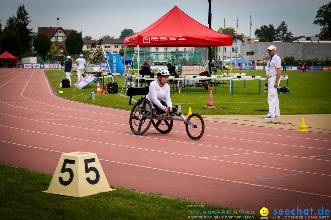 WELTKLASSE AM SEE Rollstuhl-Leichtathletik: Arbon am Bodensee, 20.05.2023