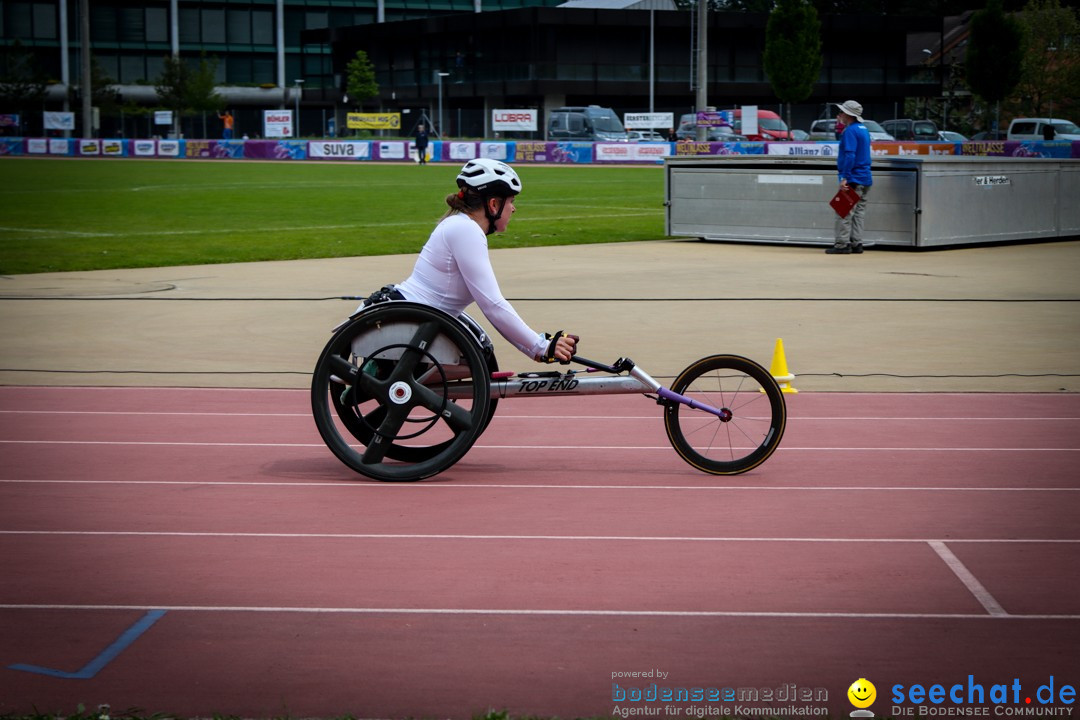 WELTKLASSE AM SEE Rollstuhl-Leichtathletik: Arbon am Bodensee, 20.05.2023