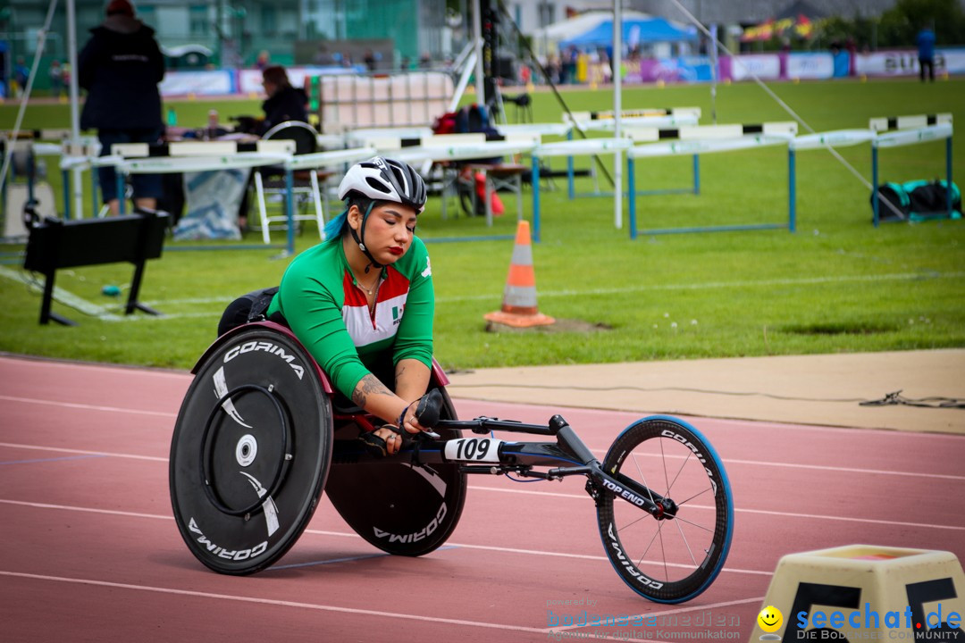 WELTKLASSE AM SEE Rollstuhl-Leichtathletik: Arbon am Bodensee, 20.05.2023