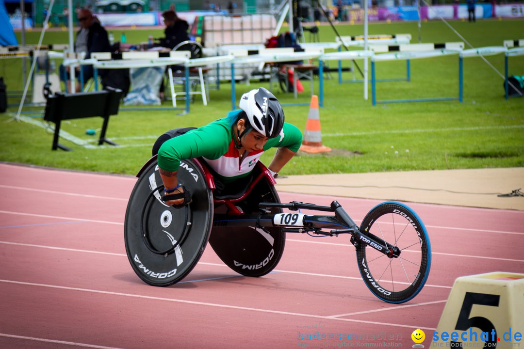 WELTKLASSE AM SEE Rollstuhl-Leichtathletik: Arbon am Bodensee, 20.05.2023