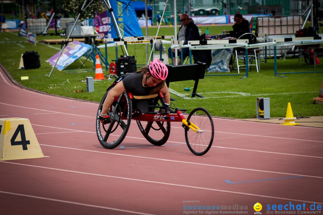 WELTKLASSE AM SEE Rollstuhl-Leichtathletik: Arbon am Bodensee, 20.05.2023