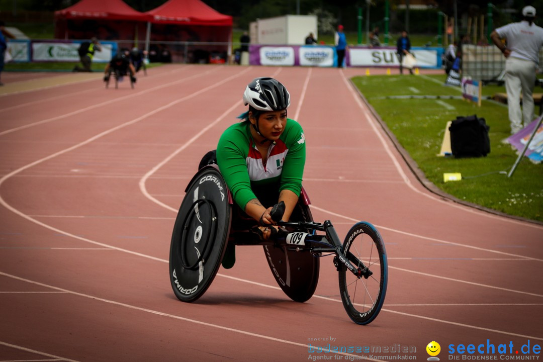 WELTKLASSE AM SEE Rollstuhl-Leichtathletik: Arbon am Bodensee, 20.05.2023