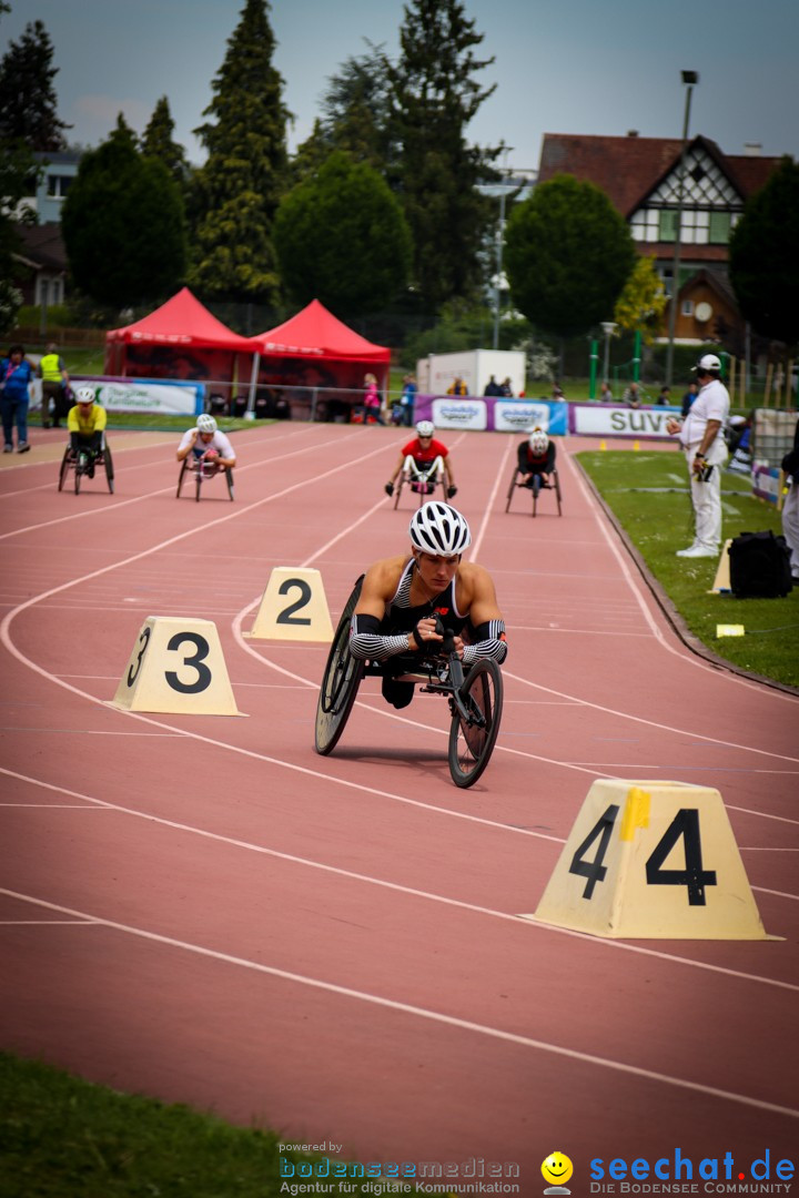 WELTKLASSE AM SEE Rollstuhl-Leichtathletik: Arbon am Bodensee, 20.05.2023