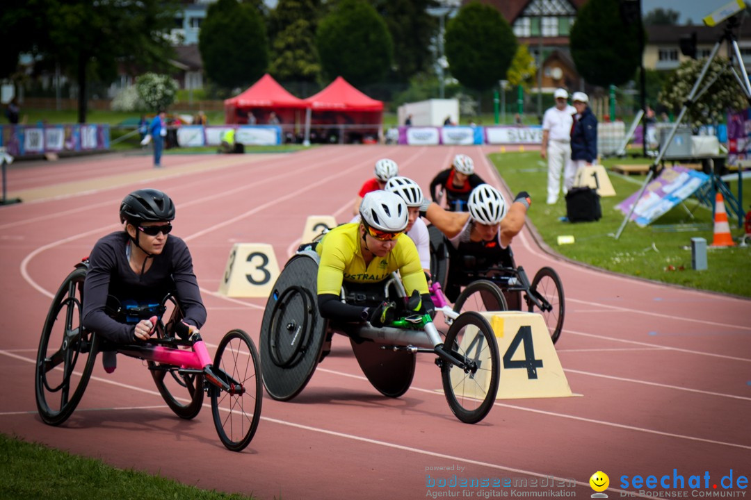 WELTKLASSE AM SEE Rollstuhl-Leichtathletik: Arbon am Bodensee, 20.05.2023