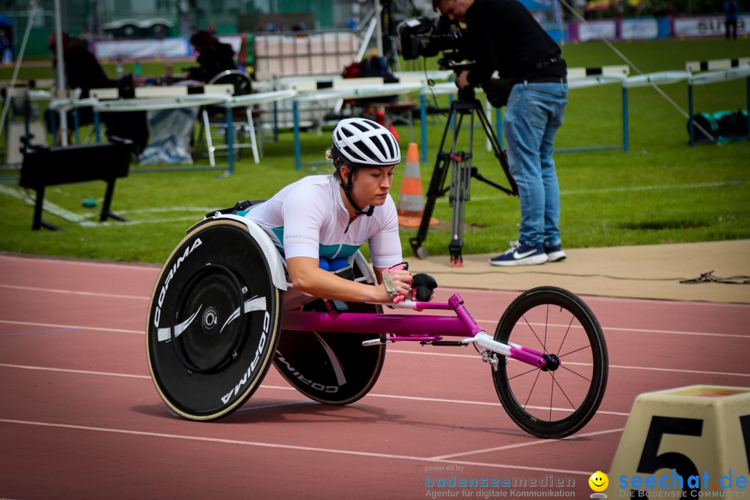 WELTKLASSE AM SEE Rollstuhl-Leichtathletik: Arbon am Bodensee, 20.05.2023