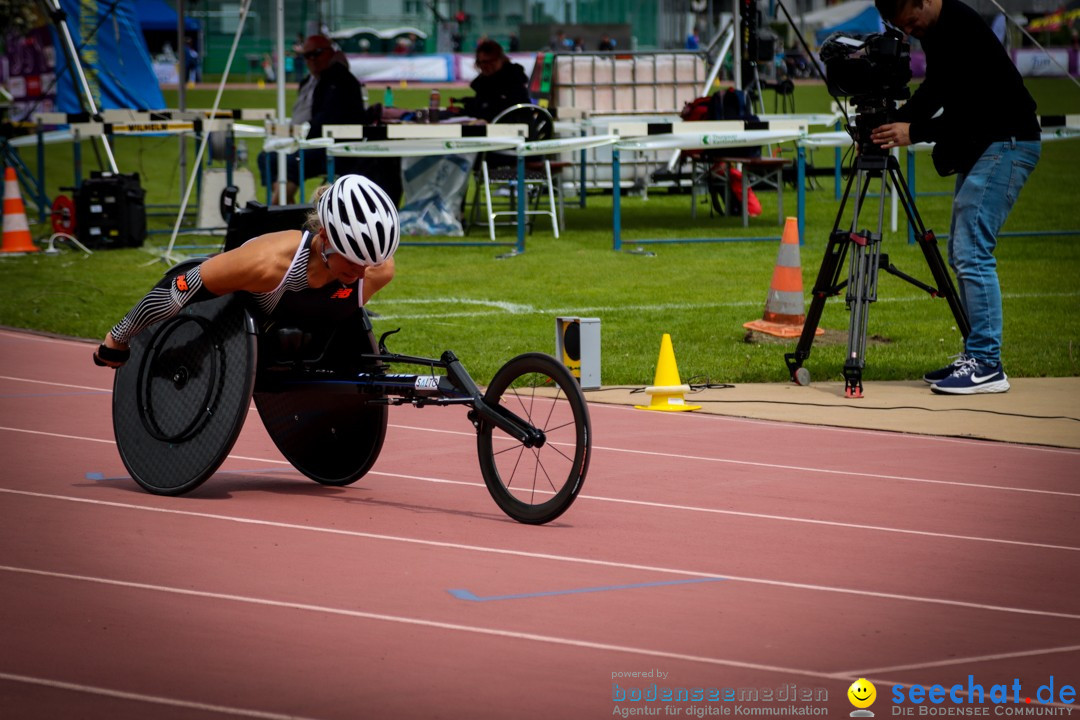 WELTKLASSE AM SEE Rollstuhl-Leichtathletik: Arbon am Bodensee, 20.05.2023