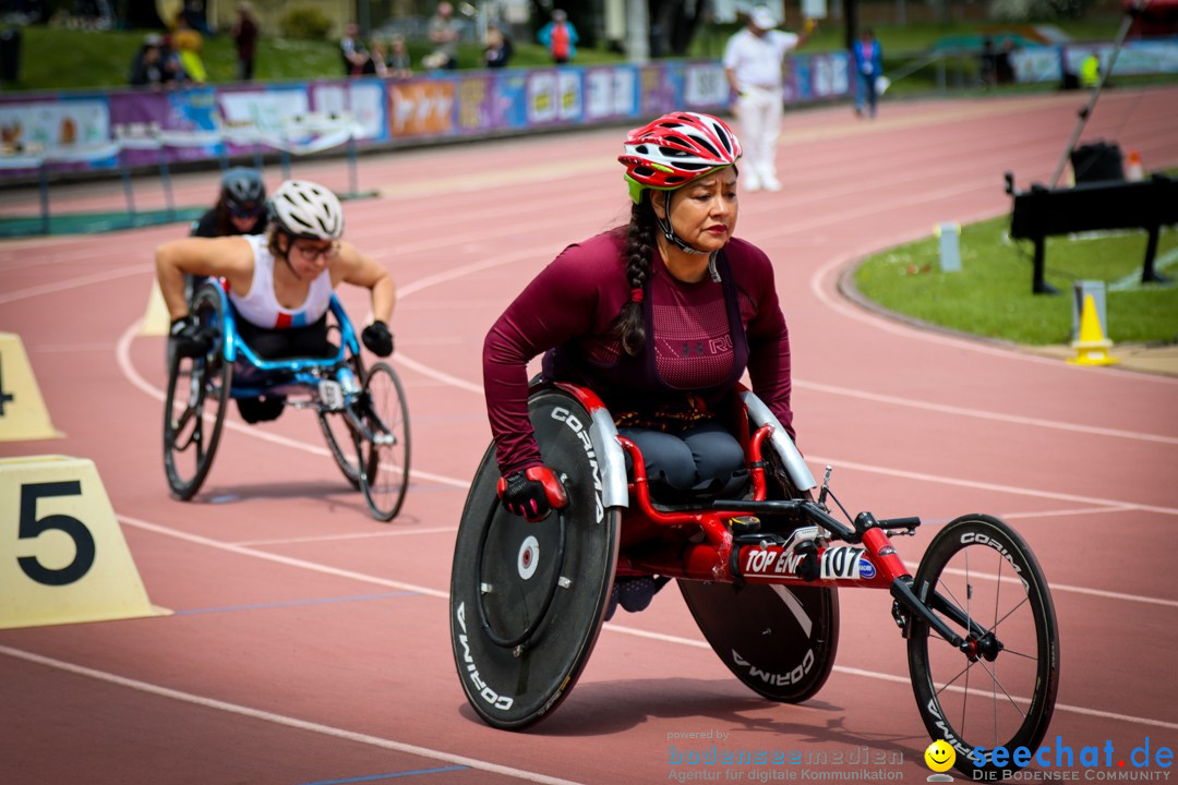 WELTKLASSE AM SEE Rollstuhl-Leichtathletik: Arbon am Bodensee, 20.05.2023