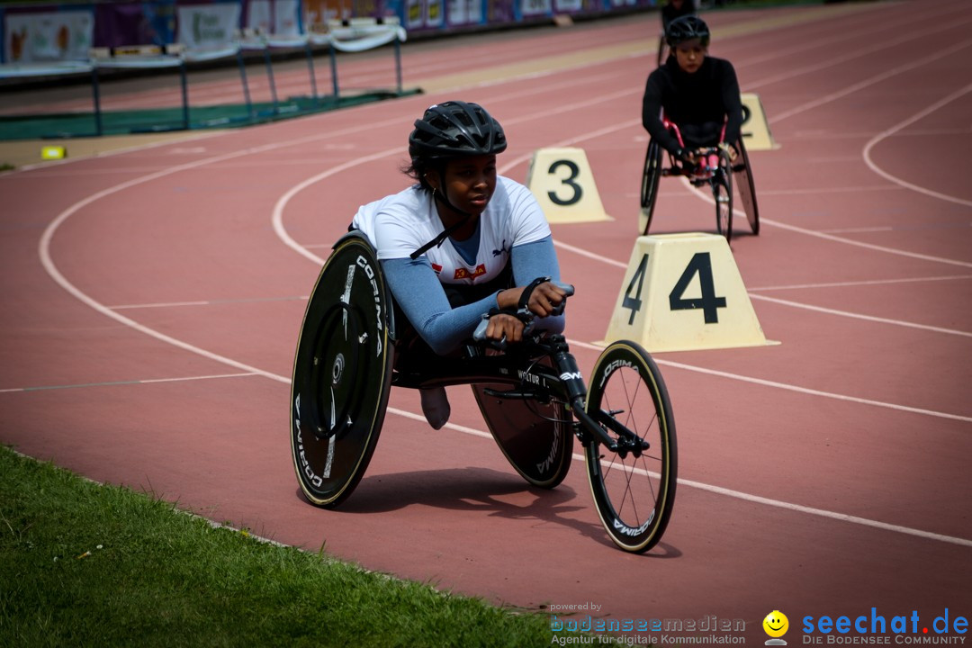 WELTKLASSE AM SEE Rollstuhl-Leichtathletik: Arbon am Bodensee, 20.05.2023