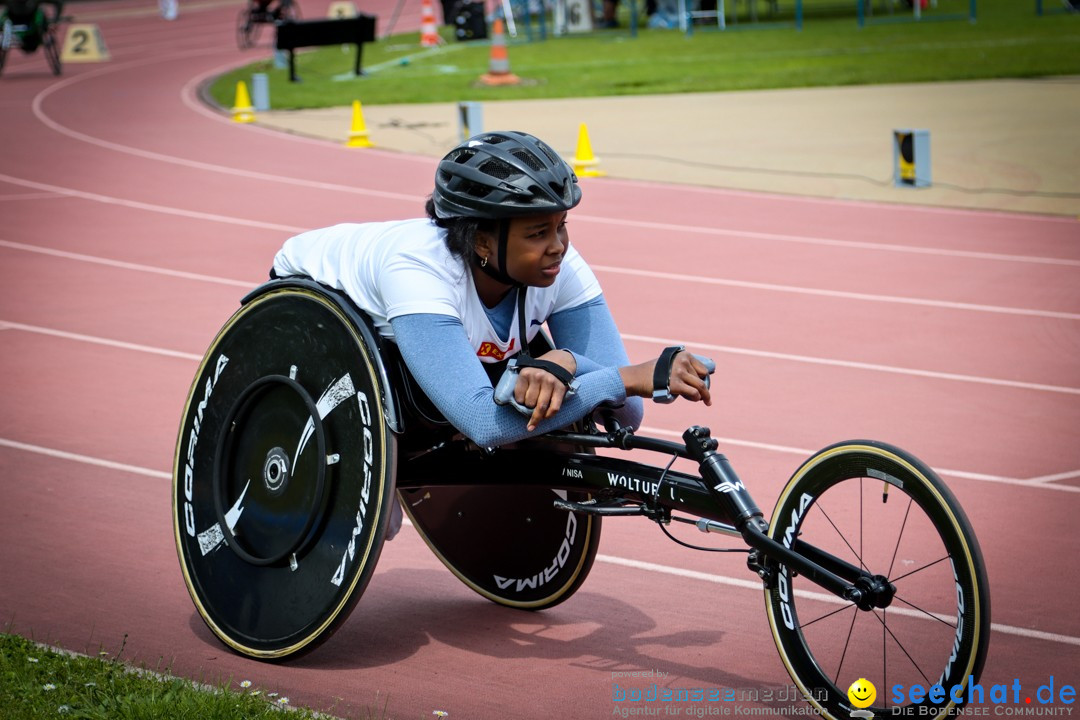 WELTKLASSE AM SEE Rollstuhl-Leichtathletik: Arbon am Bodensee, 20.05.2023