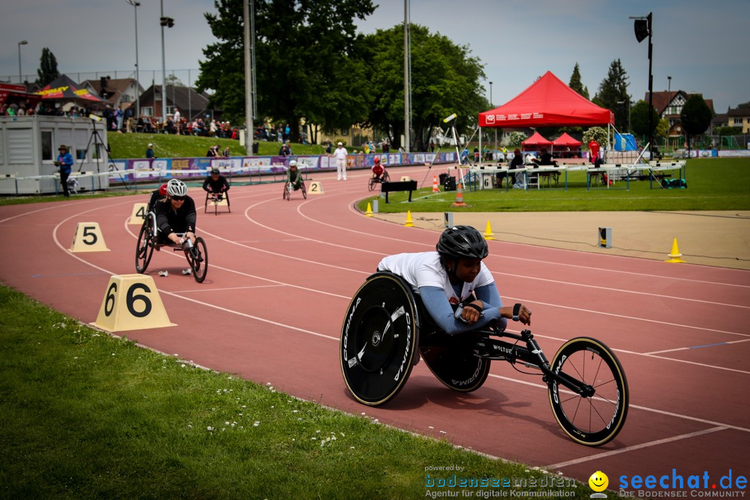 WELTKLASSE AM SEE Rollstuhl-Leichtathletik: Arbon am Bodensee, 20.05.2023