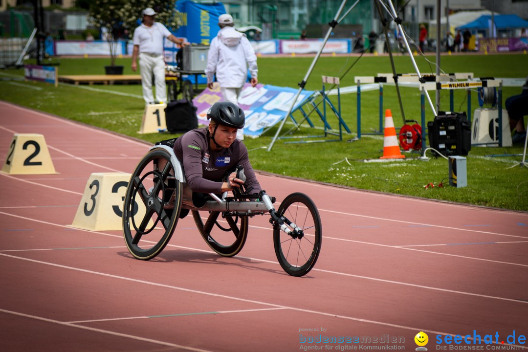 WELTKLASSE AM SEE Rollstuhl-Leichtathletik: Arbon am Bodensee, 20.05.2023