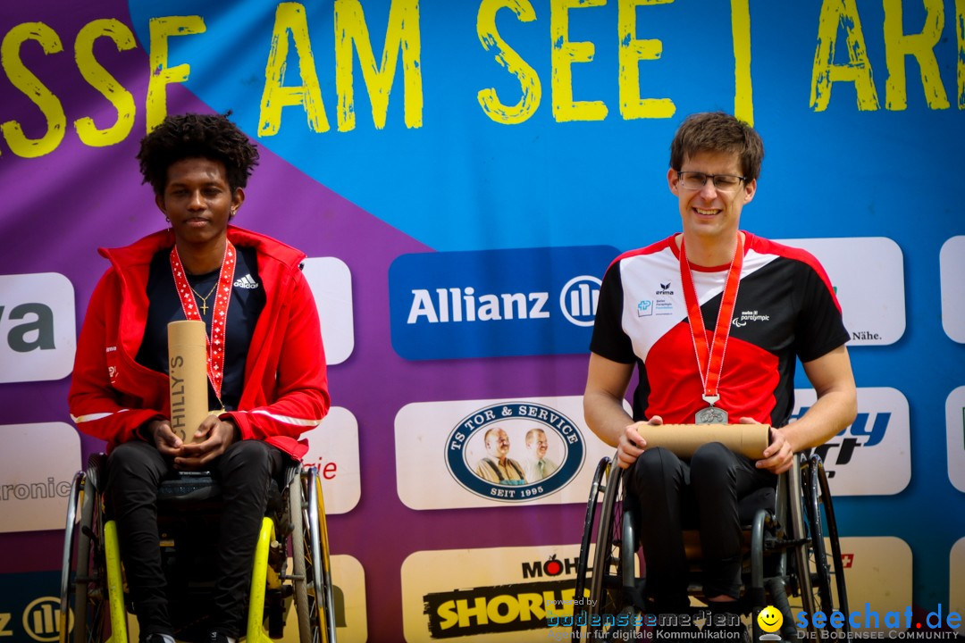 WELTKLASSE AM SEE Rollstuhl-Leichtathletik: Arbon am Bodensee, 20.05.2023