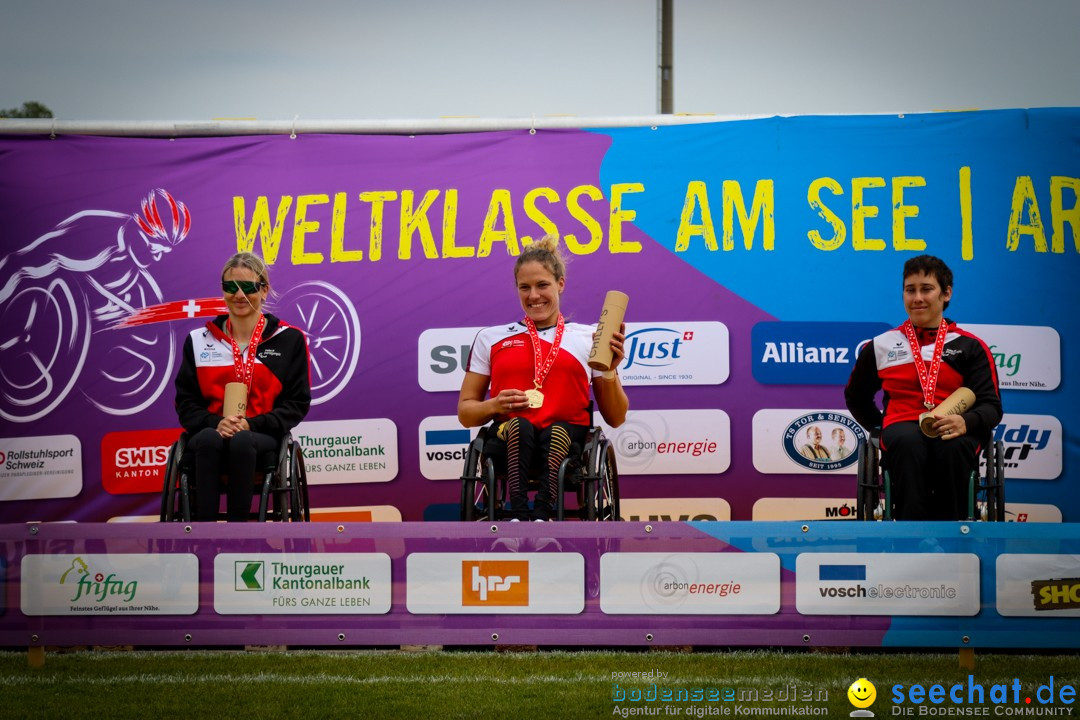 WELTKLASSE AM SEE Rollstuhl-Leichtathletik: Arbon am Bodensee, 20.05.2023