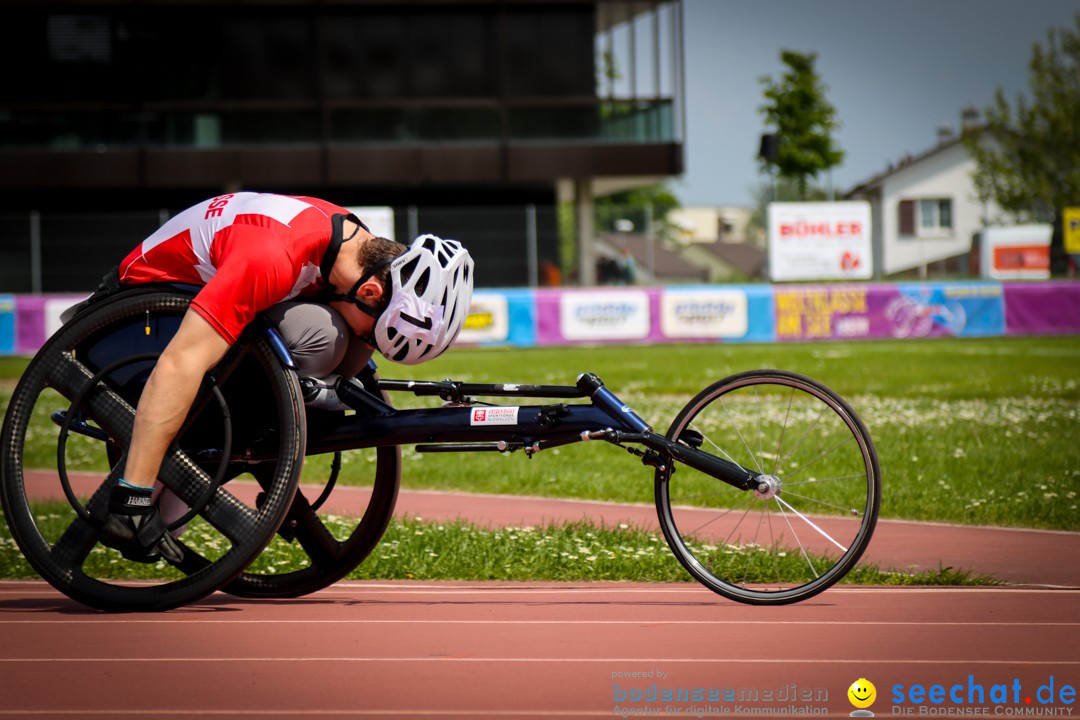 WELTKLASSE AM SEE Rollstuhl-Leichtathletik: Arbon am Bodensee, 20.05.2023