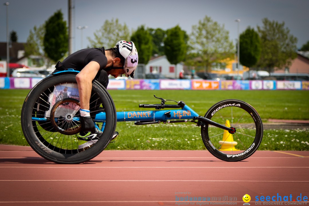 WELTKLASSE AM SEE Rollstuhl-Leichtathletik: Arbon am Bodensee, 20.05.2023