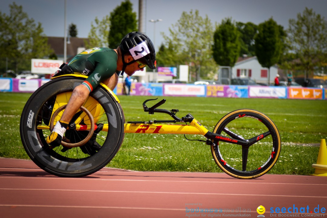 WELTKLASSE AM SEE Rollstuhl-Leichtathletik: Arbon am Bodensee, 20.05.2023