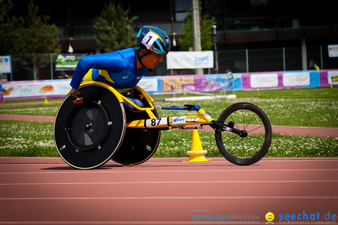 WELTKLASSE AM SEE Rollstuhl-Leichtathletik: Arbon am Bodensee, 20.05.2023